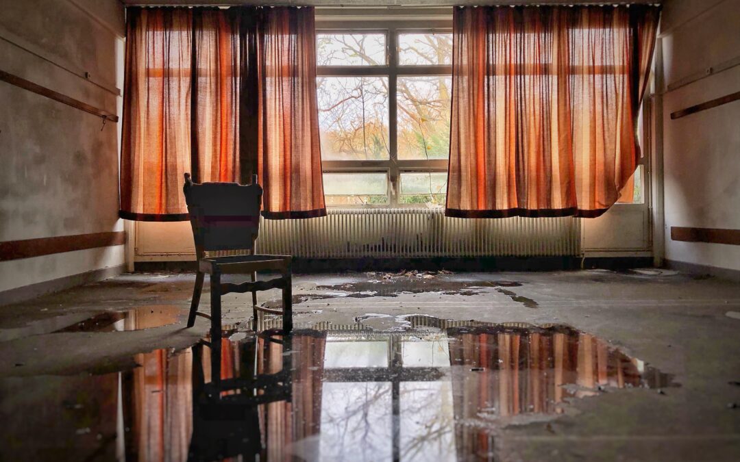 home with water damage